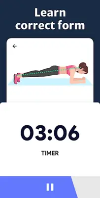 Plank Challenge android App screenshot 0