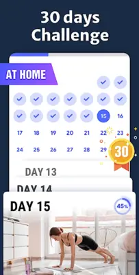 Plank Challenge android App screenshot 1